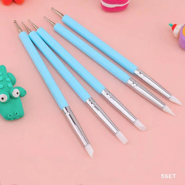MG Traders Tools 5Pc Silicon And Embossing Tool (5Set)