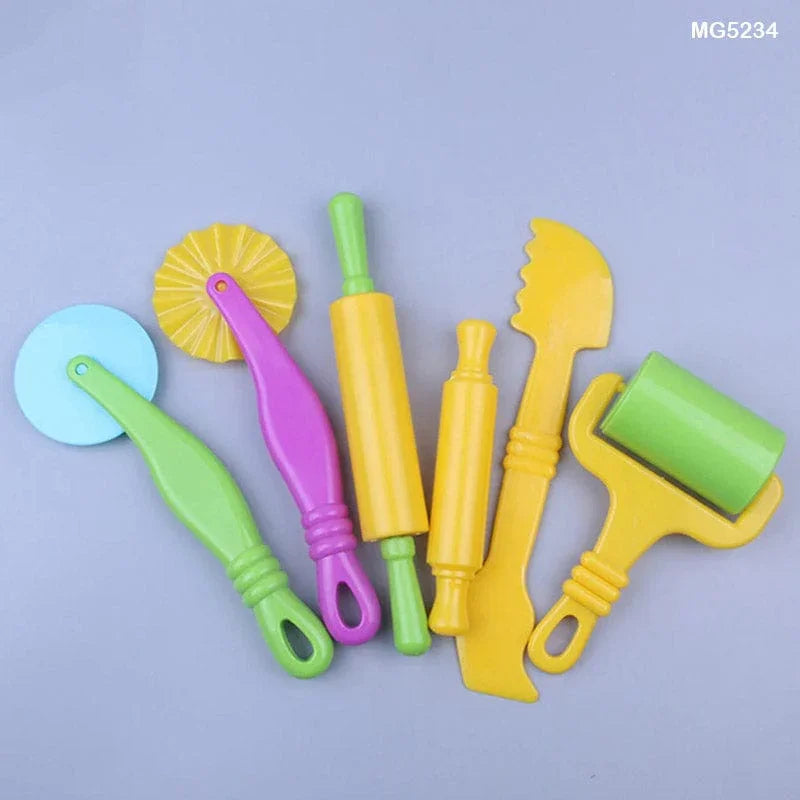 MG Traders Tools 6Pc Plastic Clay Tool Ss Mg5234