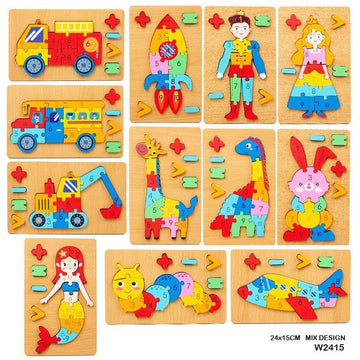 MG Traders Toys & Kits Wt 24X15Cm Puzzle Board +- (W2415)