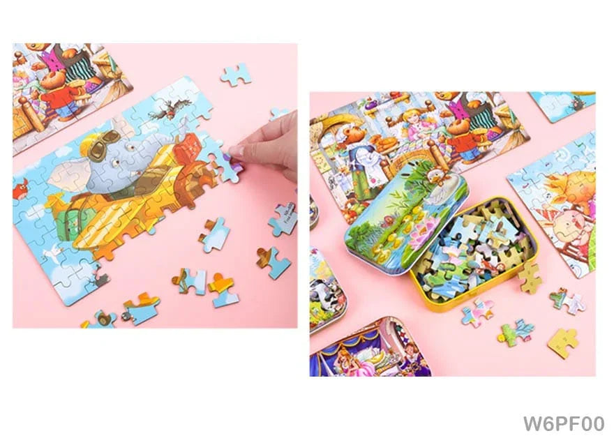MG Traders Toys & Kits Wt 60 Pc Free Imagination Puzzle (W6Pf00)
