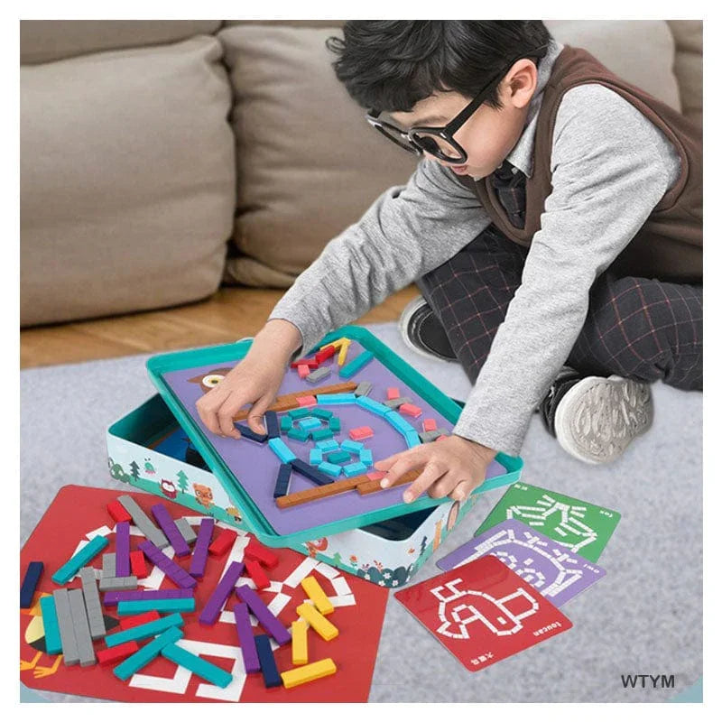 MG Traders Toys & Kits Wt Building Block Puzzle Ym (Wtym)