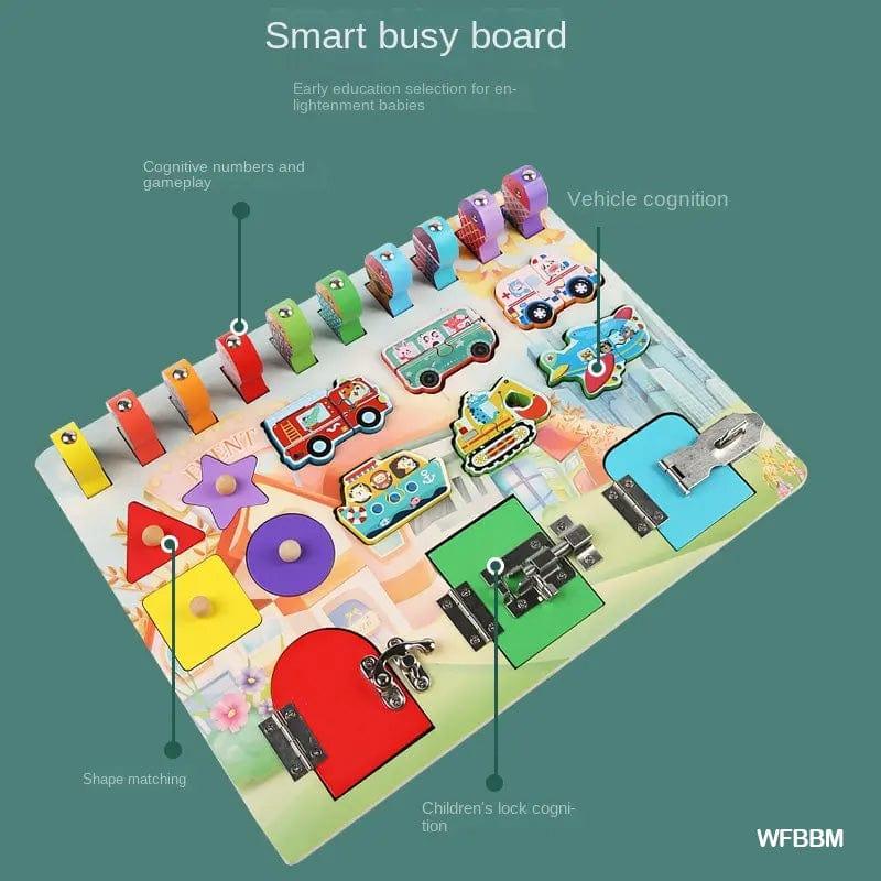 MG Traders Toys & Kits Wt Fishing Busy Board (Wfbbm)