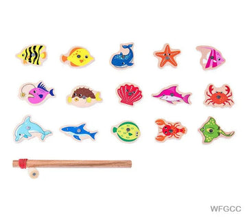 MG Traders Toys & Kits Wt Fishing Game Cc Opp Packing 15Pc (Wfgcc)