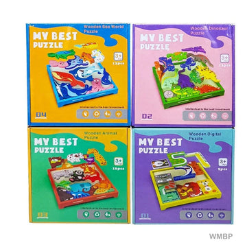 MG Traders Toys & Kits Wt My Best Puzzle Animal Stacking (Wmbp)