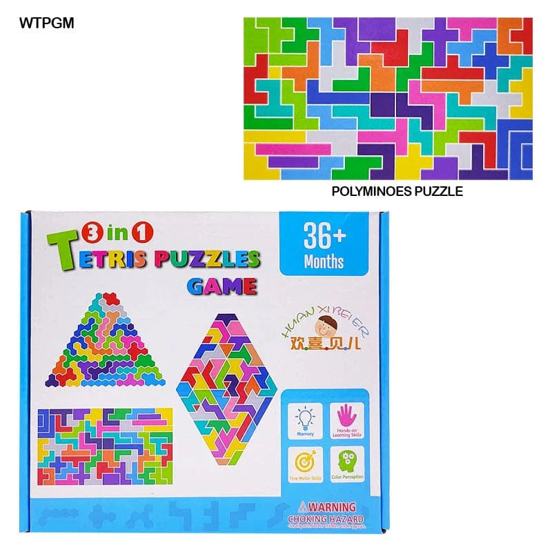 MG Traders Toys & Kits Wt Polyminoes Tetris Puzzle Game (Wtpgm)