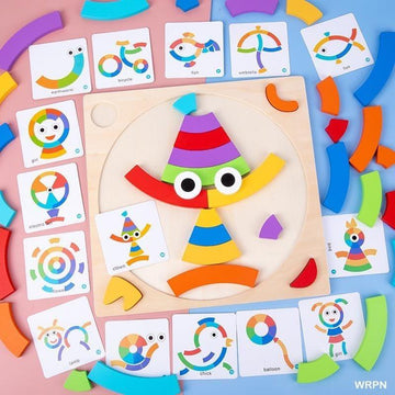 MG Traders Toys & Kits Wt Rainbow Puzzle Xbl New Ss