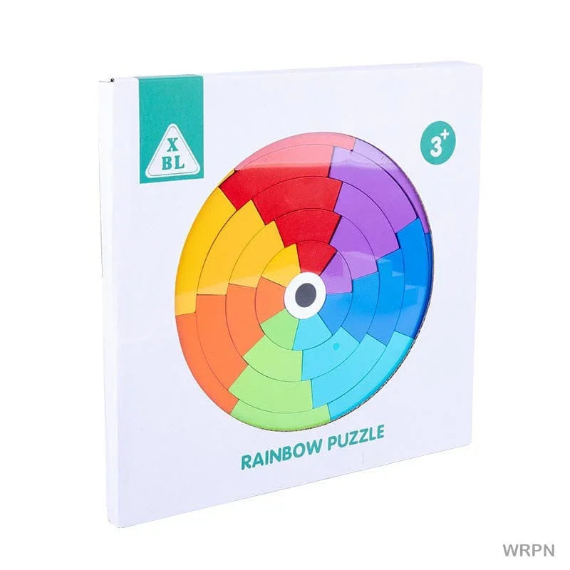 MG Traders Toys & Kits Wt Rainbow Puzzle Xbl New Ss
