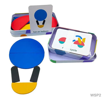 MG Traders Toys & Kits Wt Shape Puzzle 2 In 1 (Wsp2)