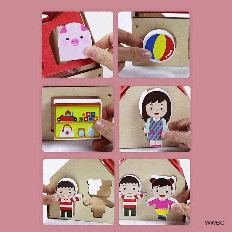 MG Traders Toys & Kits Wt Wisdom House (Wwbg)
