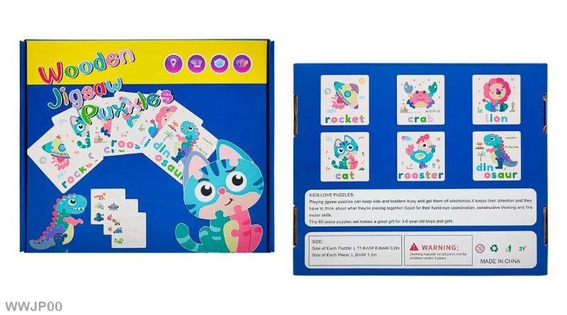MG Traders Toys & Kits Wt Wooden Jigsaw Puzzle (197)