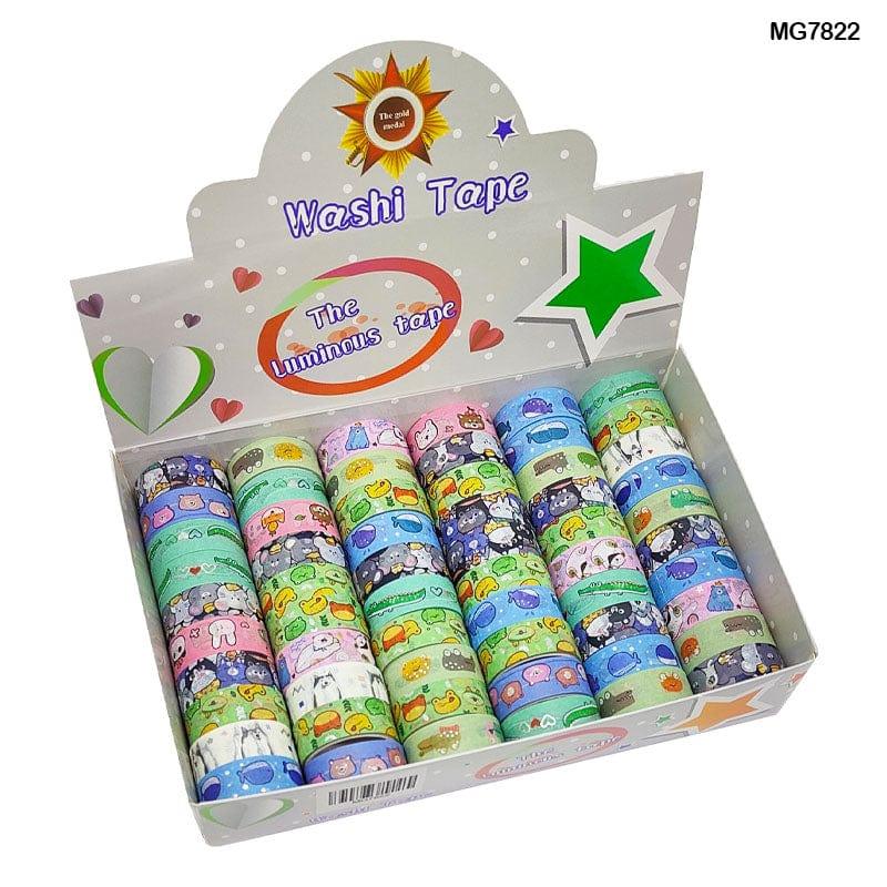 MG Traders Washi Tape Washi Tape Mg7822 60Pc