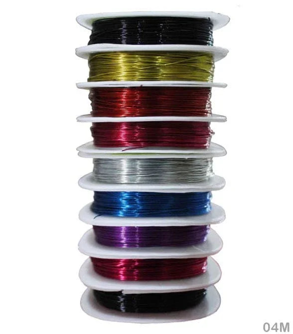 MG Traders Wire Wire 0.4 Multi (10 Roll) (04M)
