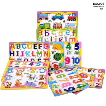 MG Traders Wooden Educational Toys Wt A4 Puzzle Board 22*30Cm (Dxk908)