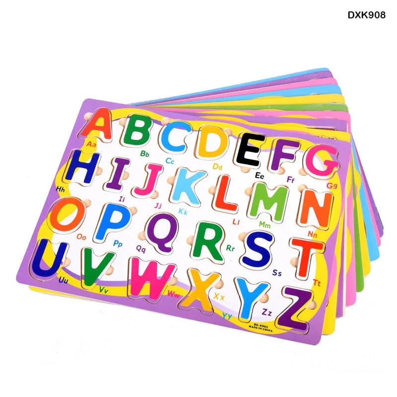 MG Traders Wooden Educational Toys Wt A4 Puzzle Board 22*30Cm (Dxk908)