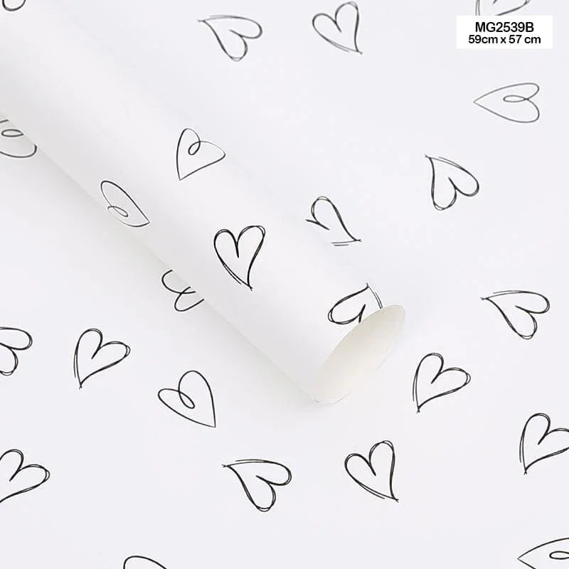 MG Traders Wrapping Papers Wrapping Paper Plastic (20 Sheet) Mg2539B