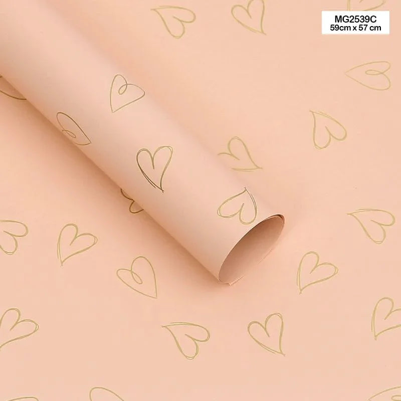 MG Traders Wrapping Papers Wrapping Paper Plastic (20 Sheet) Mg2539C
