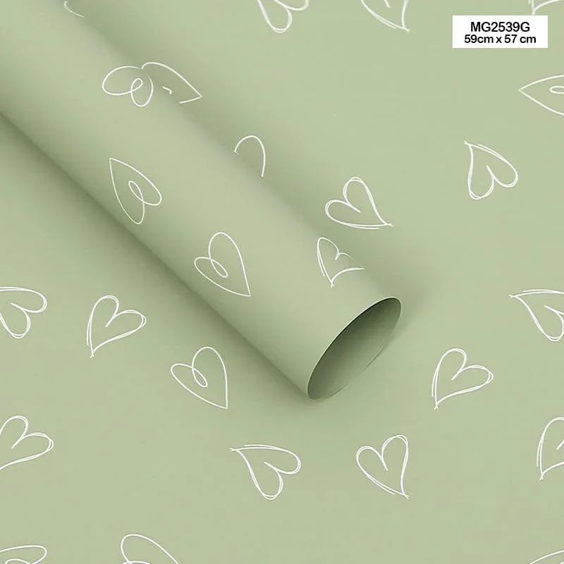 MG Traders Wrapping Papers Wrapping Paper Plastic (20 Sheet) Mg2539G