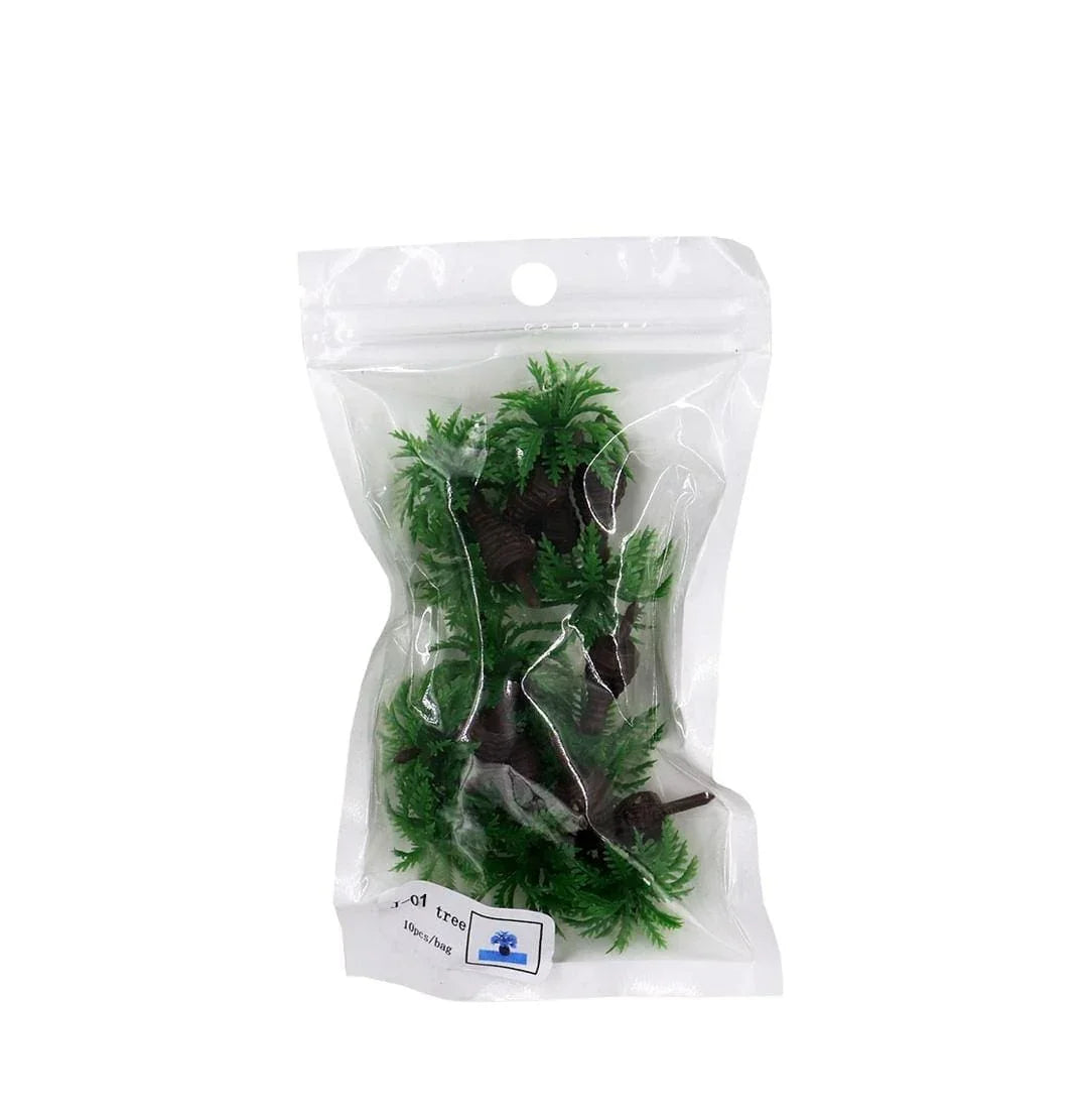 Ravrai Craft Miniatures Architecture Model Tree- pack of 10 pcs