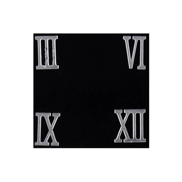 Ravrai Craft - Mumbai Branch acrylic cutting roman letter silver acrylic cutting roman letter silver 4pcs