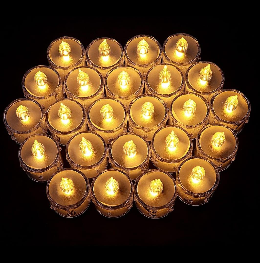Ravrai Craft - Mumbai Branch candles Eco-Friendly Smokeless Candle with Simulation Wax - Realistic Hand Feel