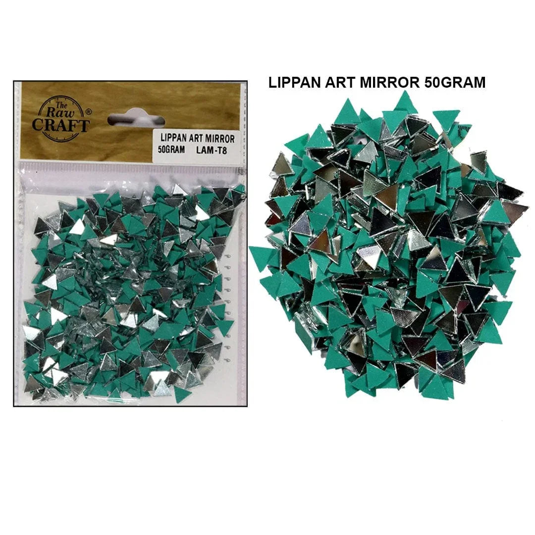 Ravrai Craft - Mumbai Branch Craft Lippan Art Mirror (50g)