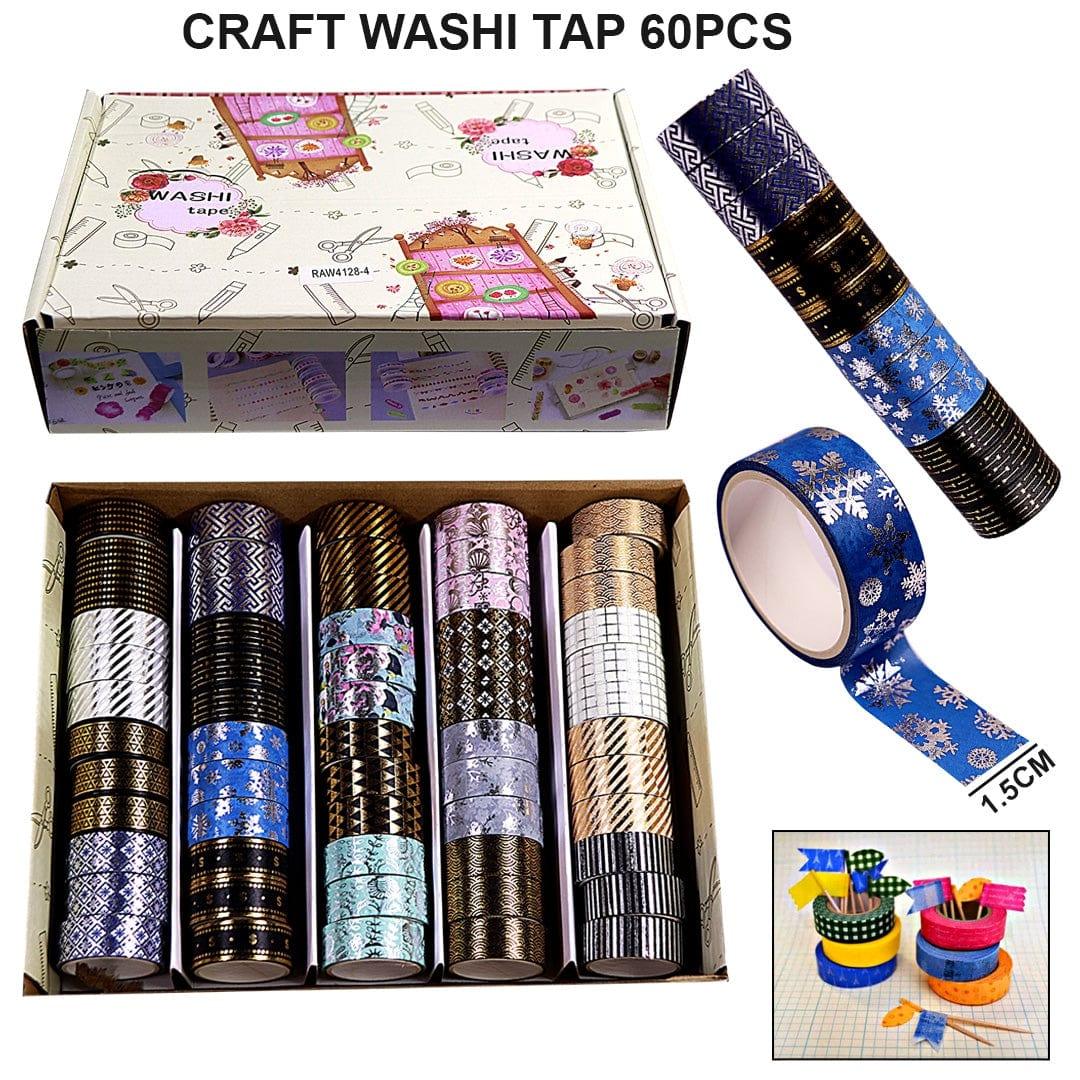 Ravrai Craft - Mumbai Branch Craft Washi Tapes WASHI TAP 60PCS