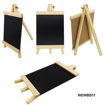 Ravrai Craft - Mumbai Branch Easel & Art Tools Wooden easel with black board 11-inch