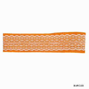 Ravrai Craft - Mumbai Branch Jute Lace DIY Material Jute Color Lace | 2Inch