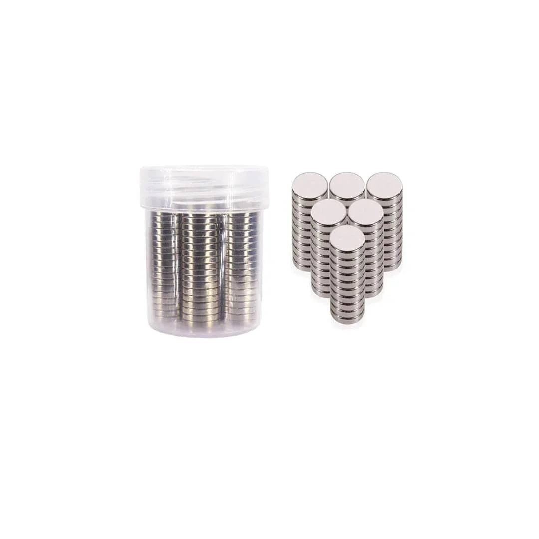 Ravrai Craft - Mumbai Branch Keychains & Fridge magnets MAGNET BUTTON (12mm*2mm) set of 60 pieces