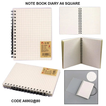 Ravrai Craft - Mumbai Branch Notebooks & Notepads A6 Note Book (Square)