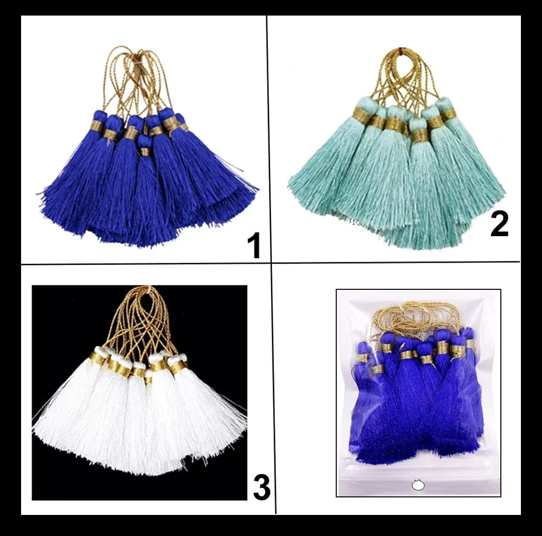 Diy Craft Tassels For Keychains 12Pcs Dctfk12