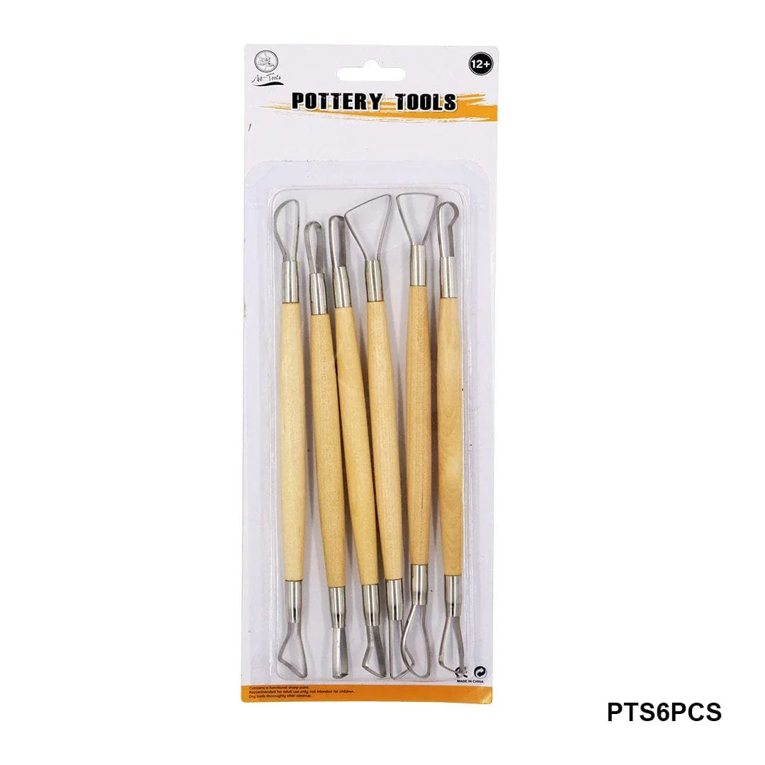 Ravrai Craft - Mumbai Branch POTTERY TOOLS SET 6PCS pottery tools set 6pcs
