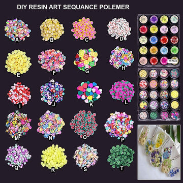 Ravrai Craft - Mumbai Branch Resin Art & Supplies DIY RESIN ART SEQUANCE POLEMER TRC-POLE