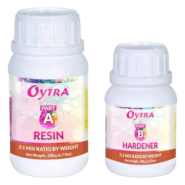 Ravrai Craft - Mumbai Branch Resin Art & Supplies RESIN AND HARDNER 200GMS AND 100GMS