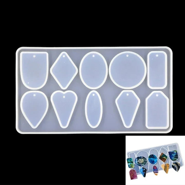 Ravrai Craft - Mumbai Branch Resin Mould Resin Silicone Mould Pendanal  Raws-067 Raws-047