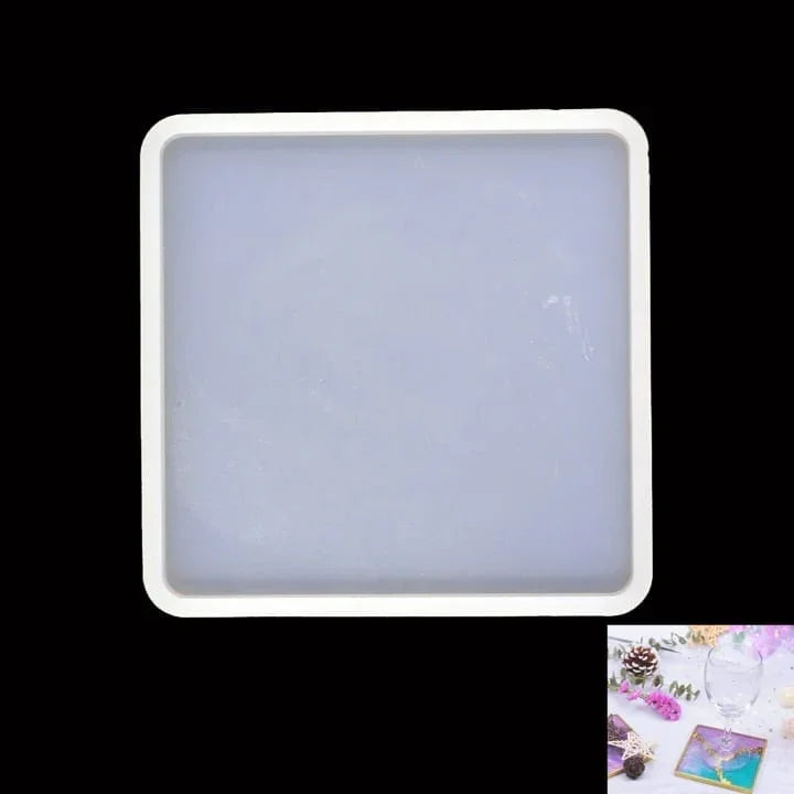 Ravrai Craft - Mumbai Branch Resin Mould Resin Silicone Mould Square Raws-118