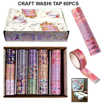 Ravrai Craft - Mumbai Branch WASHI TAP 60PCS