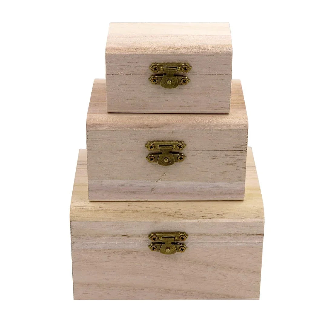 Ravrai Craft - Mumbai Branch Wooden box Wooden box square 3IN1
