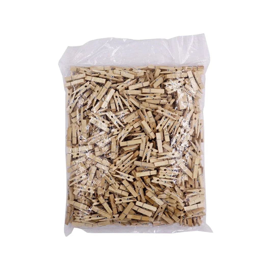 Ravrai Craft - Mumbai Branch wooden clips wooden clip small 2.5cm plain 1000pcs