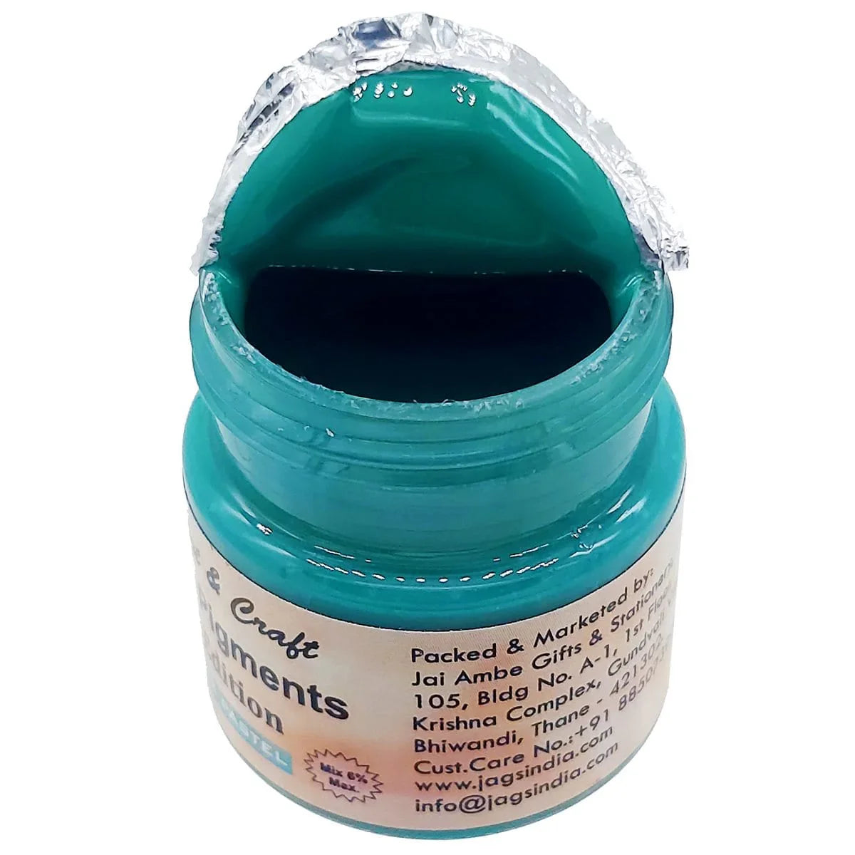 jags-mumbai Resin Pigment Resin Art Pigments 20ML AquaMarine Pastel RAP222