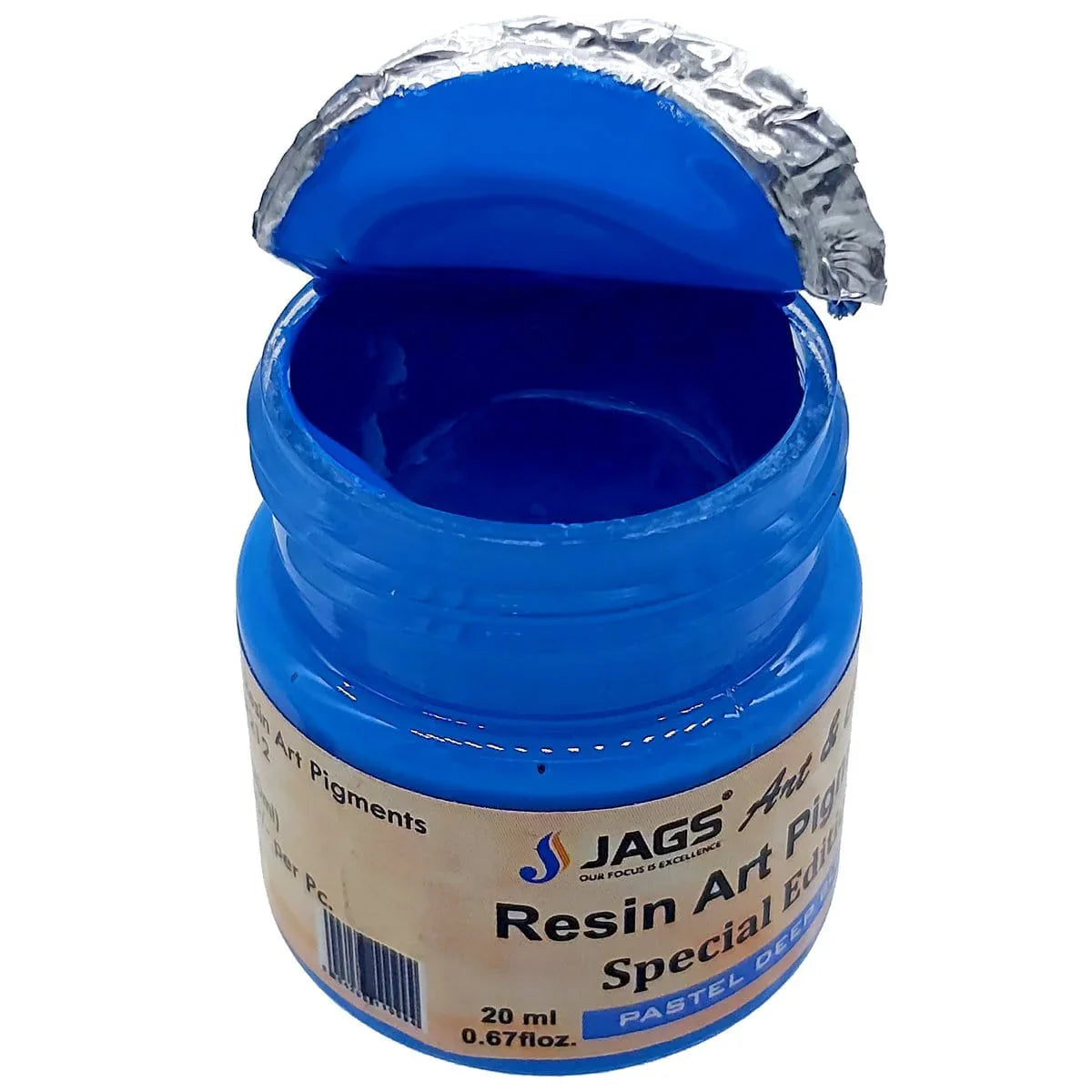 jags-mumbai Resin Pigment Resin Art Pigments 20ML Pastel Deep Blue RAP212