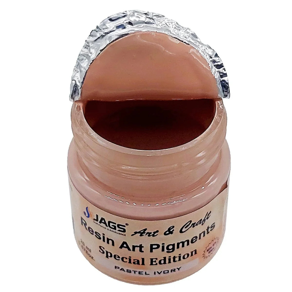 jags-mumbai Resin Pigment Resin Art Pigments 20ML Pastel Ivory RAP214