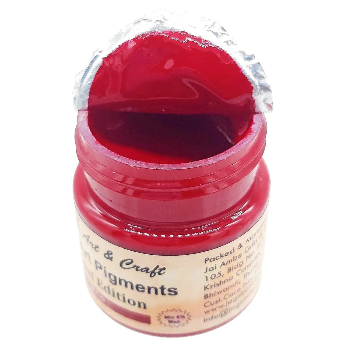 jags-mumbai Resin Pigment Resin Art Pigments 20ML Red RAP203