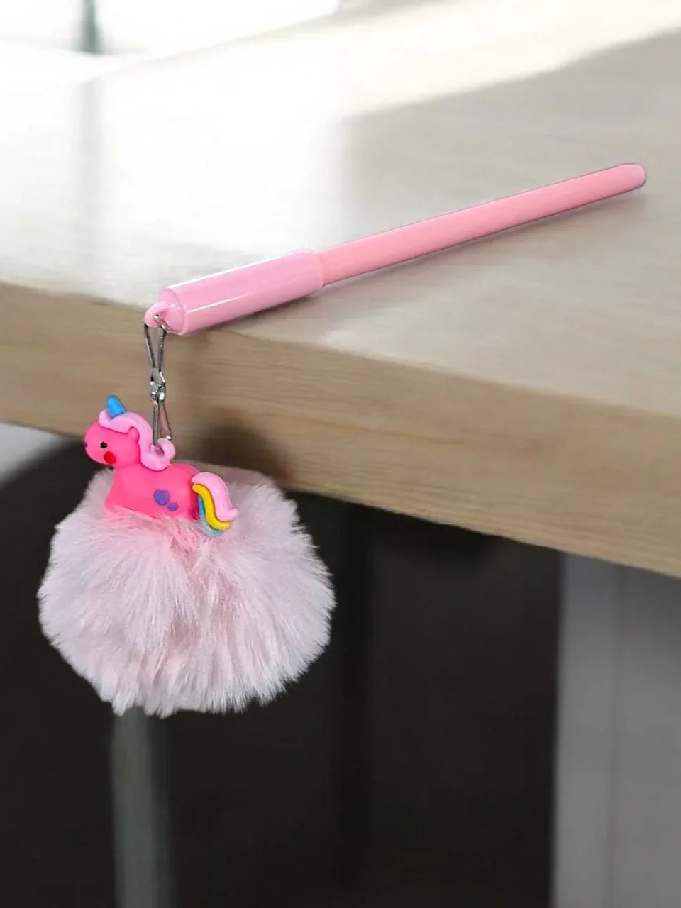 Furry Unicorn Gel Pen (Blue Ink) Pack Of 1