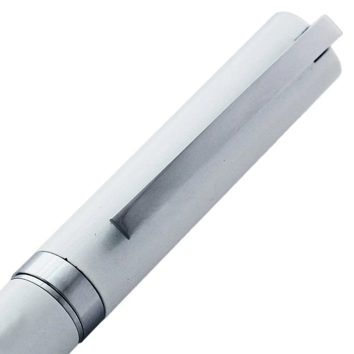 jags-mumbai Roller Pens Roller pen white sliver clip