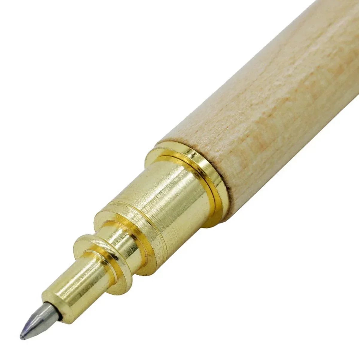jags-mumbai Pen Roller Pen Wooden Parker Tip Gold Cup