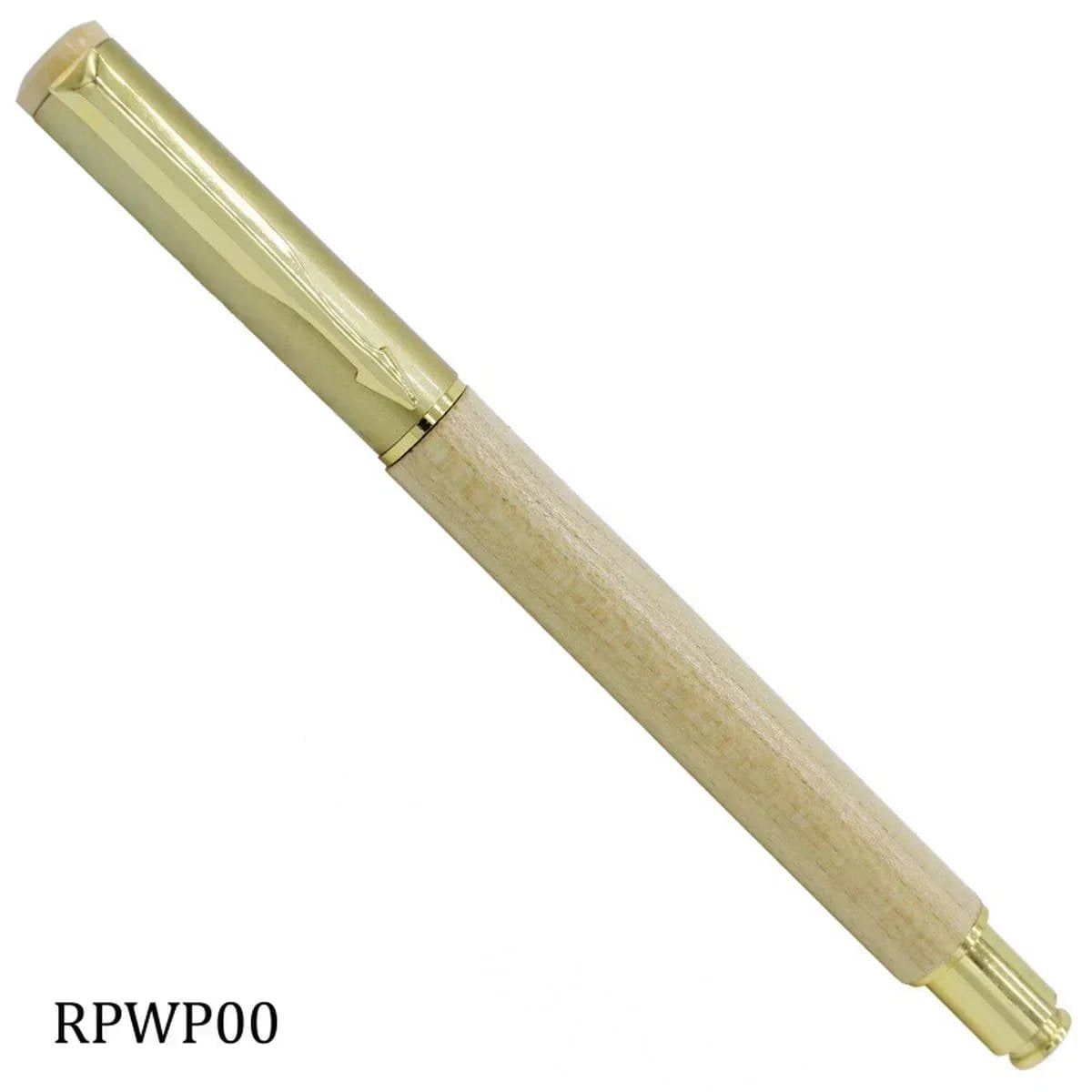 jags-mumbai Pen Roller Pen Wooden Parker Tip Gold Cup