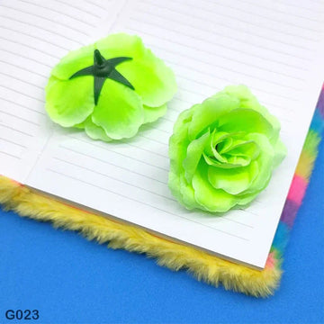 MG Traders Artificial Flower G023 Rose Flower 50Pcs (7Cm Approx)