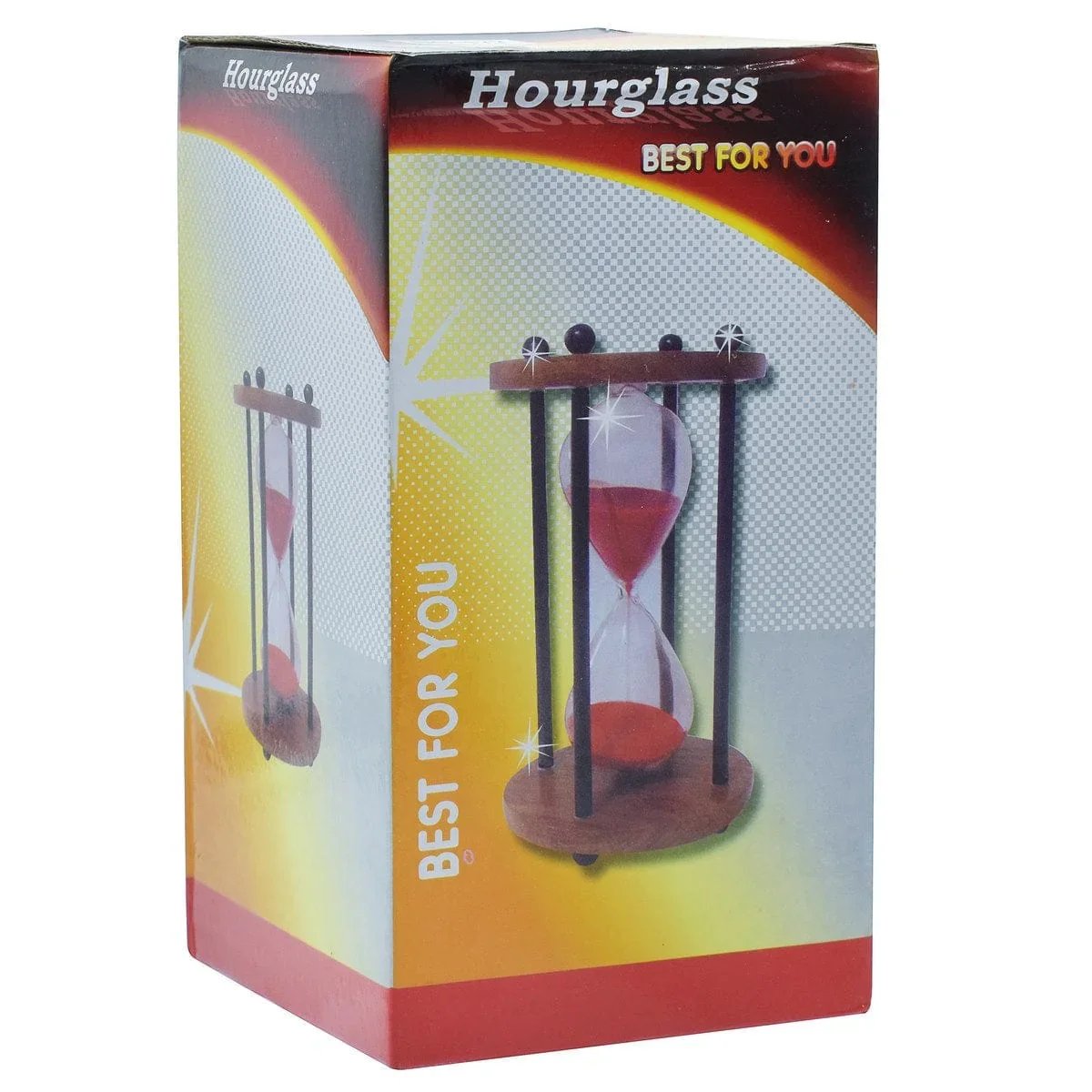 jags-mumbai Sand Timer Sand Timer Wooden 10min NO-177