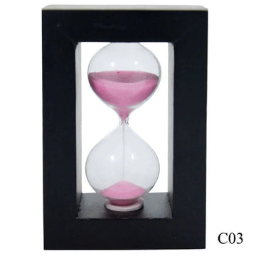 jags-mumbai Sand & Clock Timers Sand Timer Wooden Small 3.4 x 2.3inch